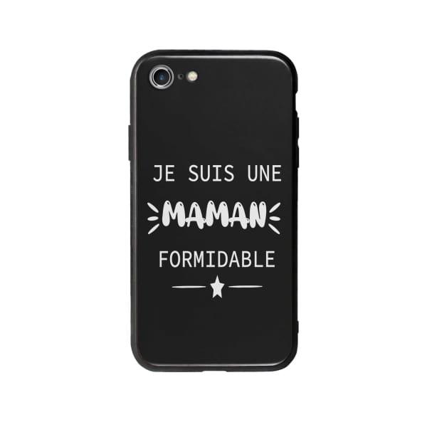 Coque Pour iPhone SE (2020) "Maman Formidable" - Coque Wiqeo 10€-15€, Géraud Fournier, iPhone SE 2020, Mignon Wiqeo, Déstockeur de Coques Pour iPhone