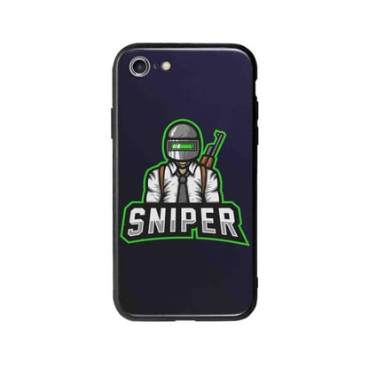 Coque Pour iPhone SE (2020) Mascotte Sniper - Coque Wiqeo 10€-15€, Estelle Adam, Illustration, iPhone SE 2020 Wiqeo, Déstockeur de Coques Pour iPhone