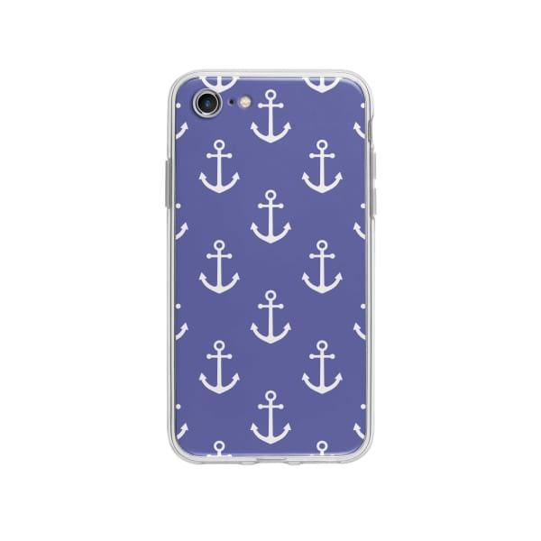 Coque Pour iPhone SE (2020) Motif Ancres - Coque Wiqeo 10€-15€, Estelle Adam, iPhone SE 2020, Motif Wiqeo, Déstockeur de Coques Pour iPhone