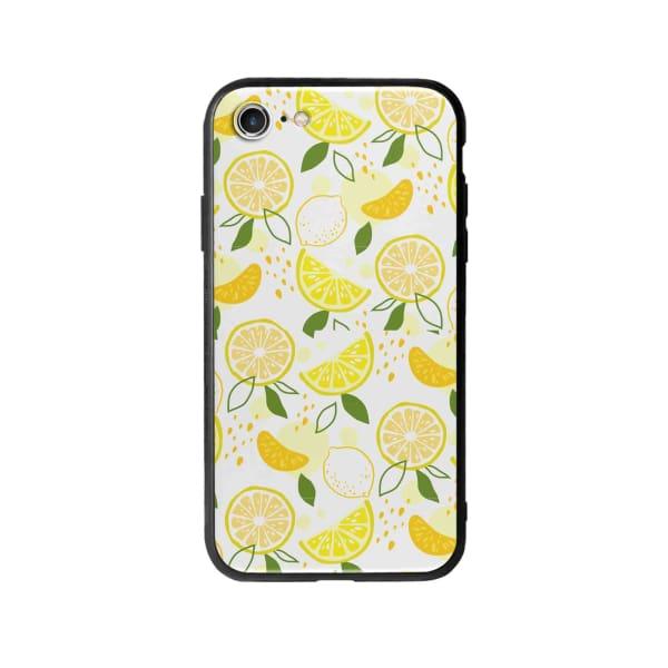 Coque Pour iPhone SE (2020) Motif Citron - Coque Wiqeo 10€-15€, Estelle Adam, Illustration, iPhone SE 2020, Motif Wiqeo, Déstockeur de Coques Pour iPhone