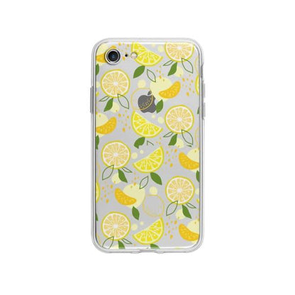 Coque Pour iPhone SE (2020) Motif Citron - Coque Wiqeo 10€-15€, Estelle Adam, Illustration, iPhone SE 2020, Motif Wiqeo, Déstockeur de Coques Pour iPhone