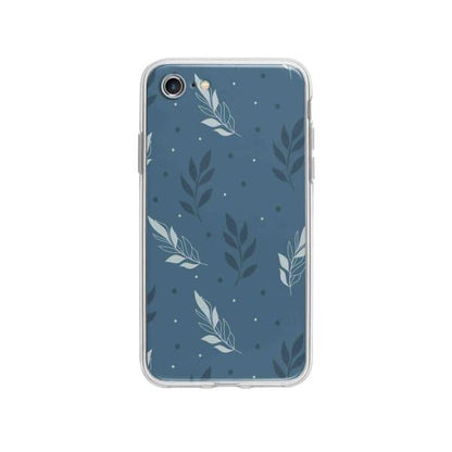 Coque Pour iPhone SE (2020) Motif Floral - Coque Wiqeo 10€-15€, Estelle Adam, Feuilles, iPhone SE 2020, Motif Wiqeo, Déstockeur de Coques Pour iPhone