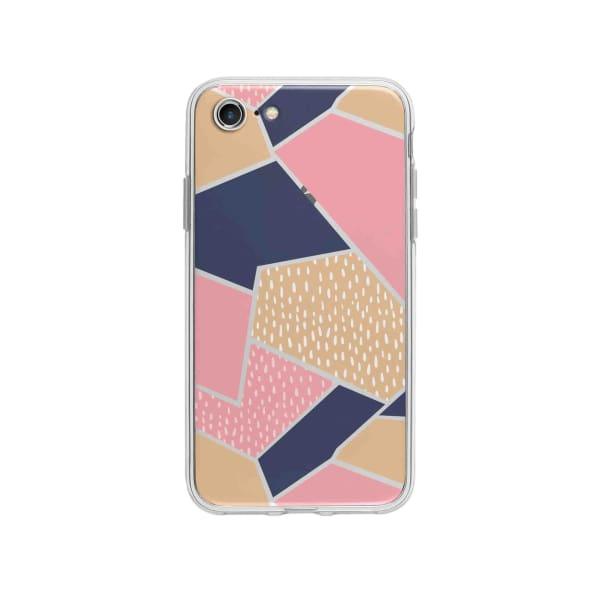 Coque Pour iPhone SE (2020) Motif Géométrique - Coque Wiqeo 10€-15€, Estelle Adam, iPhone SE 2020, Motif Wiqeo, Déstockeur de Coques Pour iPhone