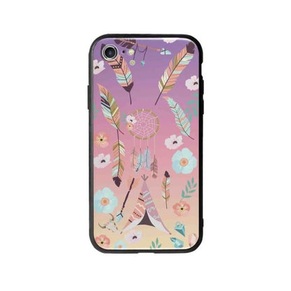 Coque Pour iPhone SE (2020) Ornements Boho - Coque Wiqeo 10€-15€, Estelle Adam, Illustration, iPhone SE 2020 Wiqeo, Déstockeur de Coques Pour iPhone