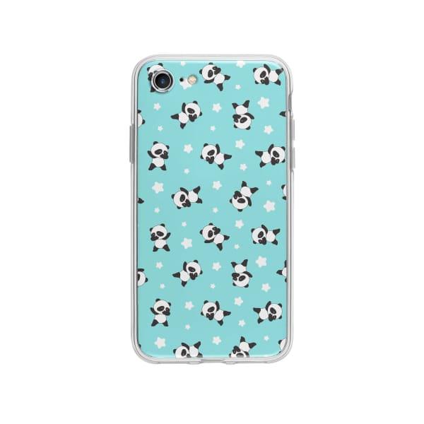 Coque Pour iPhone SE (2020) Panda Dab - Coque Wiqeo 10€-15€, Animaux, Estelle Adam, iPhone SE 2020, Motif Wiqeo, Déstockeur de Coques Pour iPhone