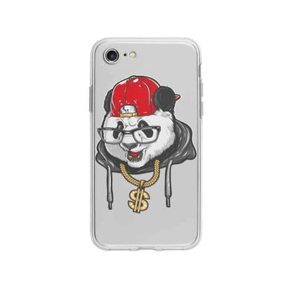 Coque Pour iPhone SE (2020) Panda Hiphop - Coque Wiqeo 10€-15€, Animaux, Estelle Adam, Illustration, iPhone SE 2020 Wiqeo, Déstockeur de Coques Pour iPhone