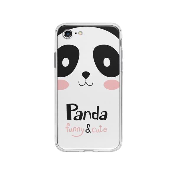 Coque Pour iPhone SE (2020) Panda Mignon - Coque Wiqeo 10€-15€, Animaux, Géraud Fournier, iPhone SE 2020, Mignon Wiqeo, Déstockeur de Coques Pour iPhone