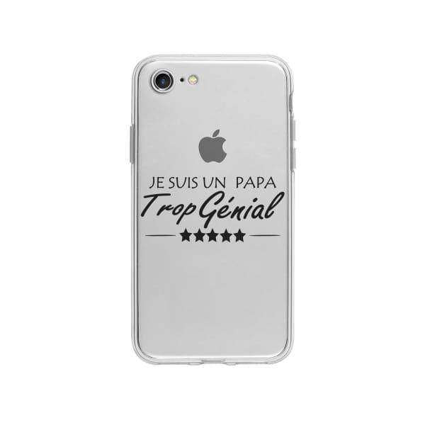 Coque Pour iPhone SE (2020) "Papa Génial" - Coque Wiqeo 10€-15€, Estelle Adam, iPhone SE 2020, Motif Wiqeo, Déstockeur de Coques Pour iPhone