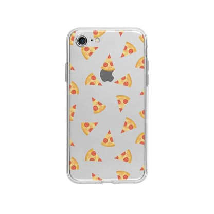 Coque Pour iPhone SE (2020) Pizza Pepperoni - Coque Wiqeo 10€-15€, Estelle Adam, iPhone SE 2020, Motif Wiqeo, Déstockeur de Coques Pour iPhone