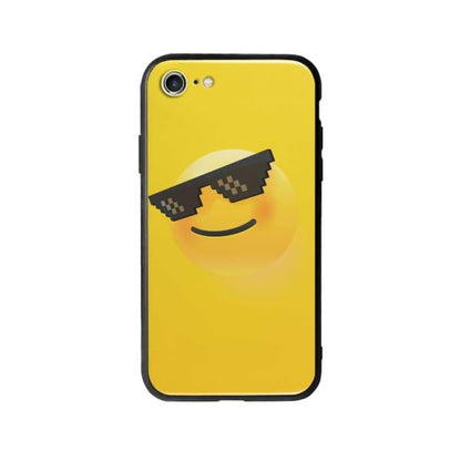 Coque Pour iPhone SE (2020) Smiley Lunettes - Coque Wiqeo 10€-15€, Estelle Adam, Illustration, iPhone SE 2020 Wiqeo, Déstockeur de Coques Pour iPhone