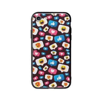 Coque Pour iPhone SE (2020) Smileys - Coque Wiqeo 10€-15€, Géraud Fournier, iPhone SE 2020, Mignon, Motif Wiqeo, Déstockeur de Coques Pour iPhone