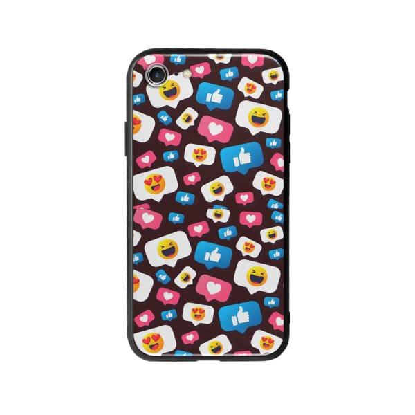 Coque Pour iPhone SE (2020) Smileys - Coque Wiqeo 10€-15€, Géraud Fournier, iPhone SE 2020, Mignon, Motif Wiqeo, Déstockeur de Coques Pour iPhone