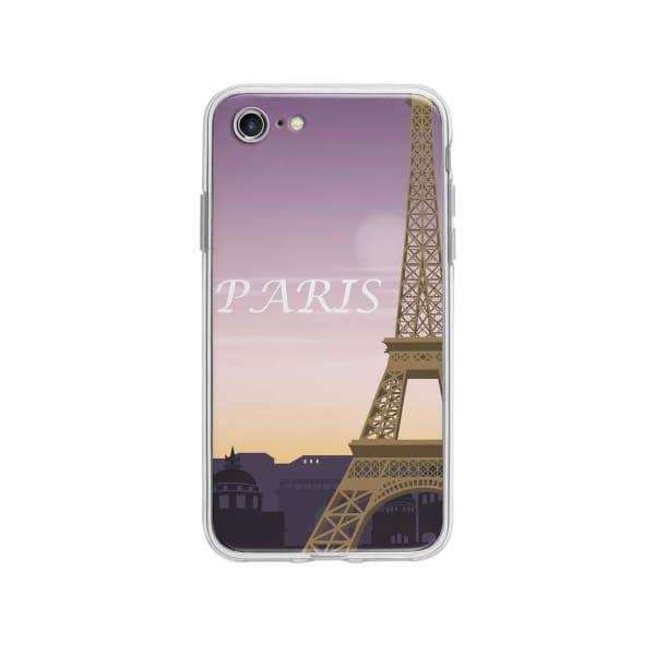 Coque Pour iPhone SE (2020) Tour Eiffel - Coque Wiqeo 10€-15€, iPhone SE 2020, Robert Guillory, Voyage Wiqeo, Déstockeur de Coques Pour iPhone