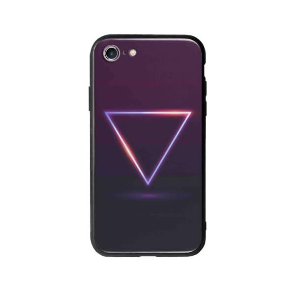 Coque Pour iPhone SE (2020) Triangle Néon - Coque Wiqeo 10€-15€, Estelle Adam, Illustration, iPhone SE 2020, Motif Wiqeo, Déstockeur de Coques Pour iPhone