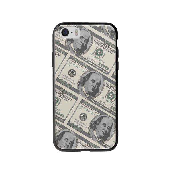 Coque Pour iPhone SE Billets Dollars - Coque Wiqeo 5€-10€, Estelle Adam, Illustration, iPhone SE Wiqeo, Déstockeur de Coques Pour iPhone