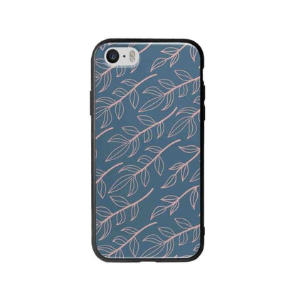 Coque Pour iPhone SE Feuillage - Coque Wiqeo 5€-10€, Estelle Adam, Feuilles, iPhone SE, Motif Wiqeo, Déstockeur de Coques Pour iPhone