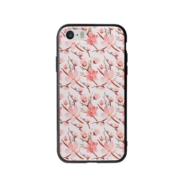 Coque Pour iPhone SE Fleur Rose - Coque Wiqeo 5€-10€, Albert Dupont, Fleur, iPhone SE Wiqeo, Déstockeur de Coques Pour iPhone