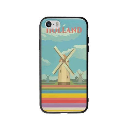 Coque Pour iPhone SE Hollande - Coque Wiqeo 5€-10€, Illustration, iPhone SE, Robert Guillory, Voyage Wiqeo, Déstockeur de Coques Pour iPhone