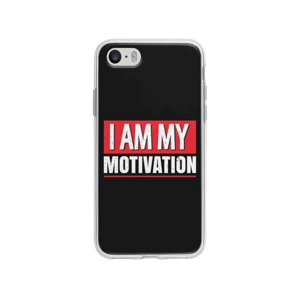 Coque Pour iPhone SE "I Am My Motivation" - Coque Wiqeo 5€-10€, Estelle Adam, Illustration, iPhone SE Wiqeo, Déstockeur de Coques Pour iPhone
