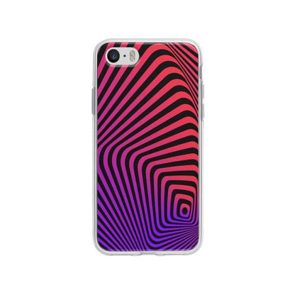 Coque Pour iPhone SE Illusion Entortillée - Coque Wiqeo 5€-10€, Estelle Adam, iPhone SE, Motif Wiqeo, Déstockeur de Coques Pour iPhone