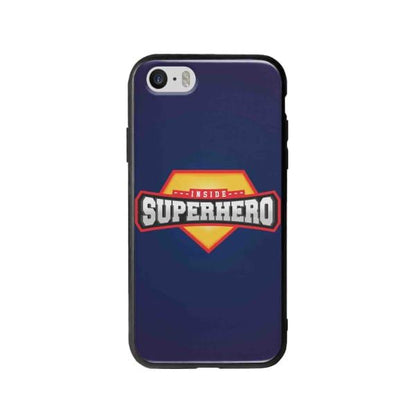 Coque Pour iPhone SE "Inside Superhero" - Coque Wiqeo 5€-10€, Estelle Adam, Illustration, iPhone SE Wiqeo, Déstockeur de Coques Pour iPhone