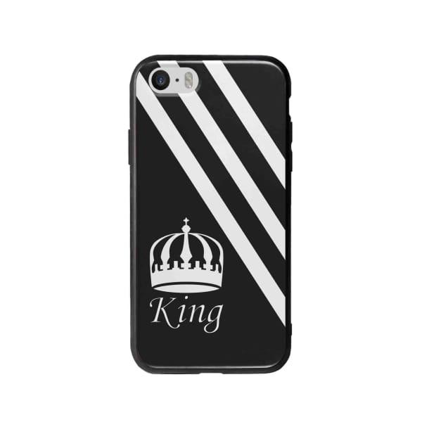 Coque Pour iPhone SE King - Coque Wiqeo 5€-10€, Estelle Adam, iPhone SE, Motif Wiqeo, Déstockeur de Coques Pour iPhone