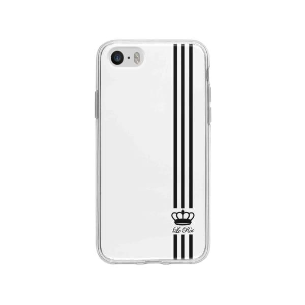 Coque Pour iPhone SE Le Roi - Coque Wiqeo 5€-10€, Estelle Adam, iPhone SE, Motif Wiqeo, Déstockeur de Coques Pour iPhone