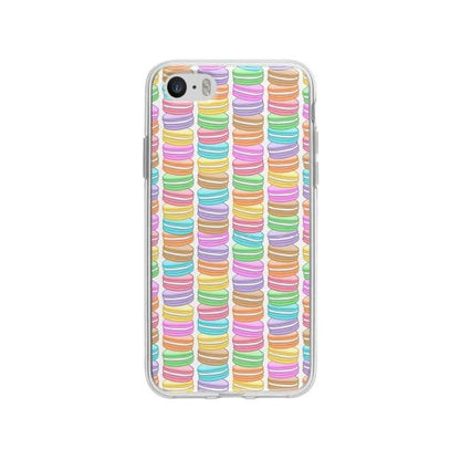 Coque Pour iPhone SE Macarons - Coque Wiqeo 5€-10€, Géraud Fournier, iPhone SE, Mignon, Motif Wiqeo, Déstockeur de Coques Pour iPhone