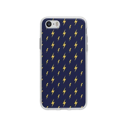 Coque Pour iPhone SE Motif Éclair - Coque Wiqeo 5€-10€, Estelle Adam, iPhone SE, Motif Wiqeo, Déstockeur de Coques Pour iPhone