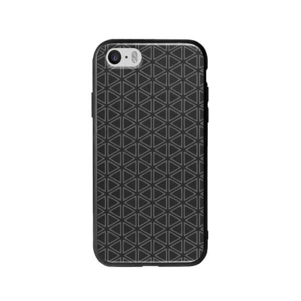 Coque Pour iPhone SE Motif Triangulaire - Coque Wiqeo 5€-10€, Estelle Adam, iPhone SE, Motif Wiqeo, Déstockeur de Coques Pour iPhone