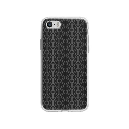 Coque Pour iPhone SE Motif Triangulaire - Coque Wiqeo 5€-10€, Estelle Adam, iPhone SE, Motif Wiqeo, Déstockeur de Coques Pour iPhone