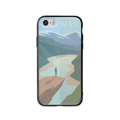 Coque Pour iPhone SE Norvège - Coque Wiqeo 5€-10€, Illustration, iPhone SE, Robert Guillory, Voyage Wiqeo, Déstockeur de Coques Pour iPhone