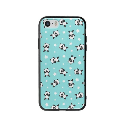 Coque Pour iPhone SE Panda Dab - Coque Wiqeo 5€-10€, Animaux, Estelle Adam, iPhone SE, Motif Wiqeo, Déstockeur de Coques Pour iPhone