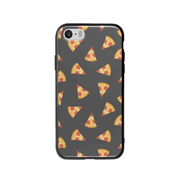 Coque Pour iPhone SE Pizza Pepperoni - Coque Wiqeo 5€-10€, Estelle Adam, iPhone SE, Motif Wiqeo, Déstockeur de Coques Pour iPhone