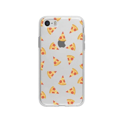 Coque Pour iPhone SE Pizza Pepperoni - Coque Wiqeo 5€-10€, Estelle Adam, iPhone SE, Motif Wiqeo, Déstockeur de Coques Pour iPhone