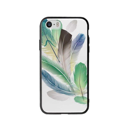 Coque Pour iPhone SE Plumes - Coque Wiqeo 5€-10€, Estelle Adam, Illustration, iPhone SE Wiqeo, Déstockeur de Coques Pour iPhone