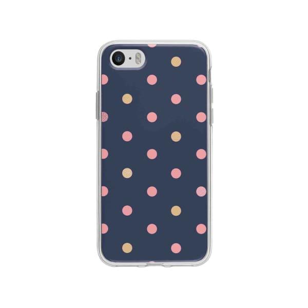 Coque Pour iPhone SE Point de Vague - Coque Wiqeo 5€-10€, Estelle Adam, iPhone SE, Motif Wiqeo, Déstockeur de Coques Pour iPhone