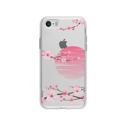 Coque Pour iPhone SE Sakura Blanc - Coque Wiqeo 5€-10€, Albert Dupont, Fleur, iPhone SE Wiqeo, Déstockeur de Coques Pour iPhone