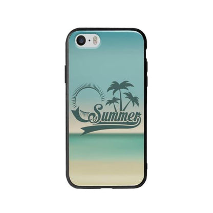 Coque Pour iPhone SE Summer - Coque Wiqeo 5€-10€, Estelle Adam, iPhone SE, Motif Wiqeo, Déstockeur de Coques Pour iPhone