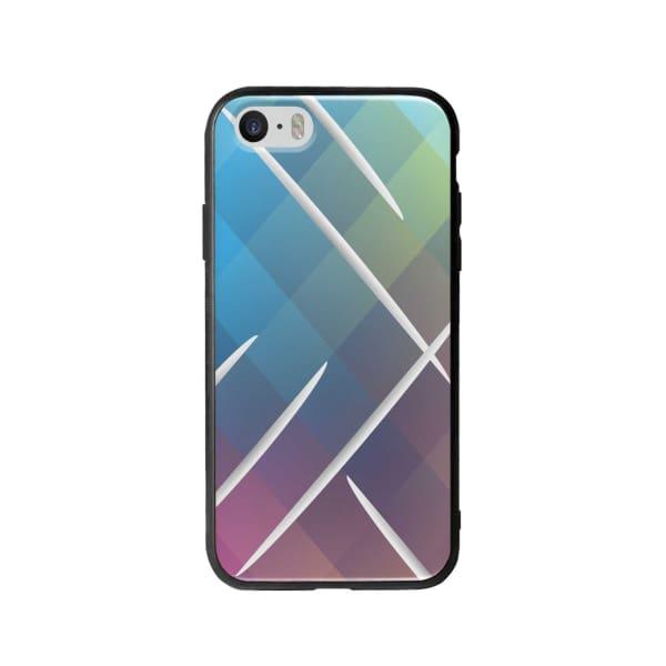 Coque Pour iPhone SE Teintes Abstraites - Coque Wiqeo 5€-10€, Estelle Adam, iPhone SE, Motif Wiqeo, Déstockeur de Coques Pour iPhone