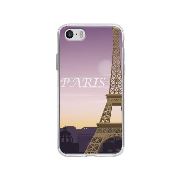 Coque Pour iPhone SE Tour Eiffel - Coque Wiqeo 5€-10€, iPhone SE, Robert Guillory, Voyage Wiqeo, Déstockeur de Coques Pour iPhone