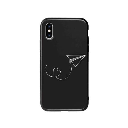 Coque Pour iPhone X Avion en Papier - Coque Wiqeo 10€-15€, Estelle Adam, Illustration, iPhone X Wiqeo, Déstockeur de Coques Pour iPhone