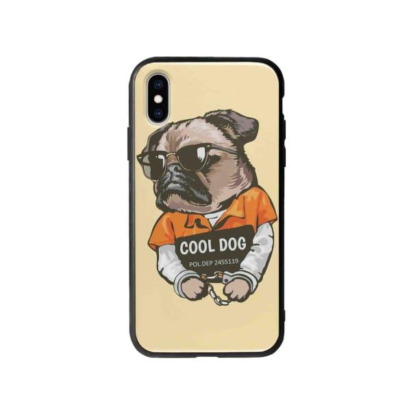 Coque Pour iPhone X Carlin Prisonnier - Coque Wiqeo 10€-15€, Animaux, Estelle Adam, Illustration, iPhone X Wiqeo, Déstockeur de Coques Pour iPhone