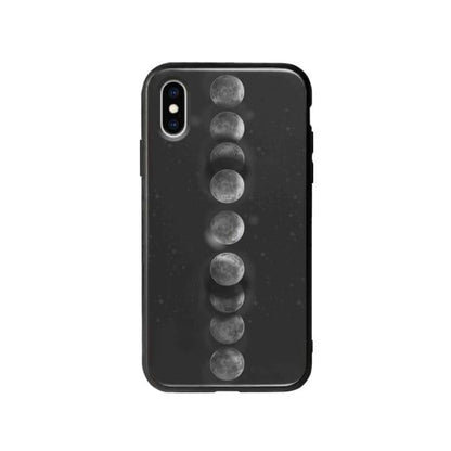 Coque Pour iPhone X Éclipse Lunaire - Coque Wiqeo 10€-15€, Estelle Adam, Illustration, iPhone X Wiqeo, Déstockeur de Coques Pour iPhone