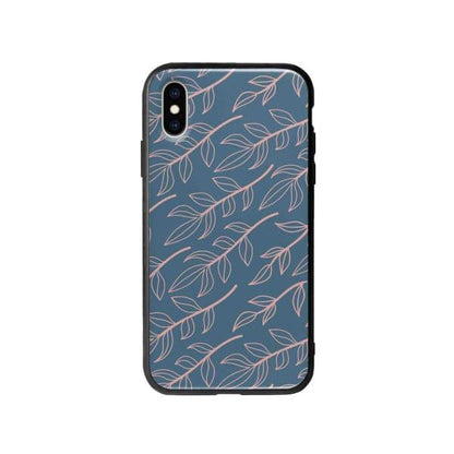 Coque Pour iPhone X Feuillage - Coque Wiqeo 10€-15€, Estelle Adam, Feuilles, iPhone X, Motif Wiqeo, Déstockeur de Coques Pour iPhone