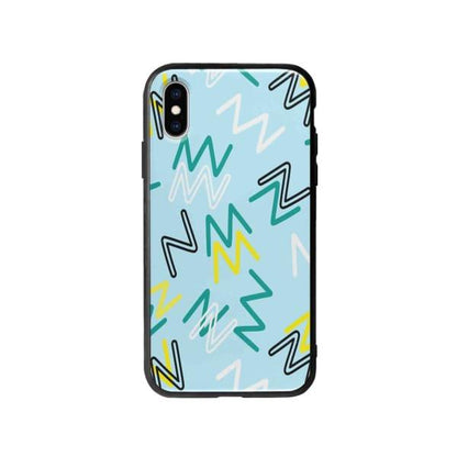 Coque Pour iPhone X Gribouillis Géométrique - Coque Wiqeo 10€-15€, Estelle Adam, iPhone X, Motif Wiqeo, Déstockeur de Coques Pour iPhone