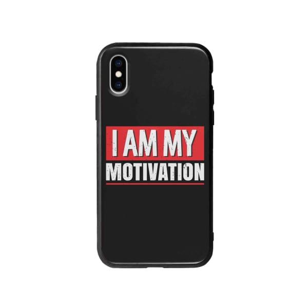 Coque Pour iPhone X "I Am My Motivation" - Coque Wiqeo 10€-15€, Estelle Adam, Illustration, iPhone X Wiqeo, Déstockeur de Coques Pour iPhone