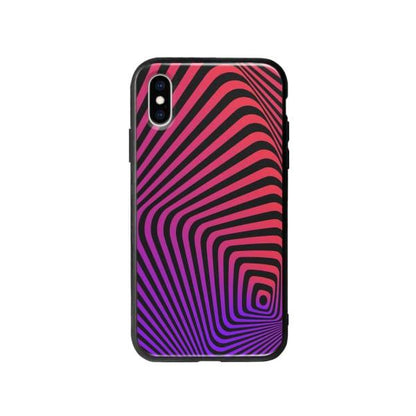 Coque Pour iPhone X Illusion Entortillée - Coque Wiqeo 10€-15€, Estelle Adam, iPhone X, Motif Wiqeo, Déstockeur de Coques Pour iPhone