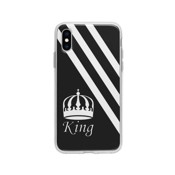 Coque Pour iPhone X King - Coque Wiqeo 10€-15€, Estelle Adam, iPhone X, Motif Wiqeo, Déstockeur de Coques Pour iPhone