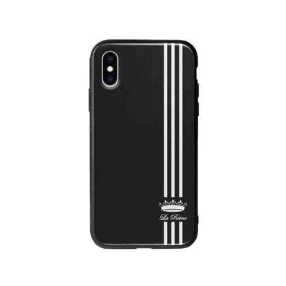 Coque Pour iPhone X La Reine - Coque Wiqeo 10€-15€, Estelle Adam, iPhone X, Motif Wiqeo, Déstockeur de Coques Pour iPhone